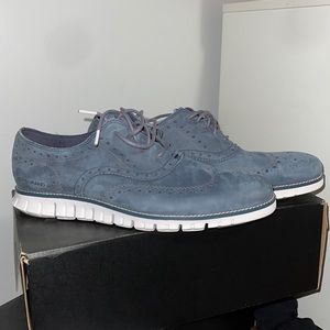 Men's ZERØGRAND Wingtip Oxford size 10.5